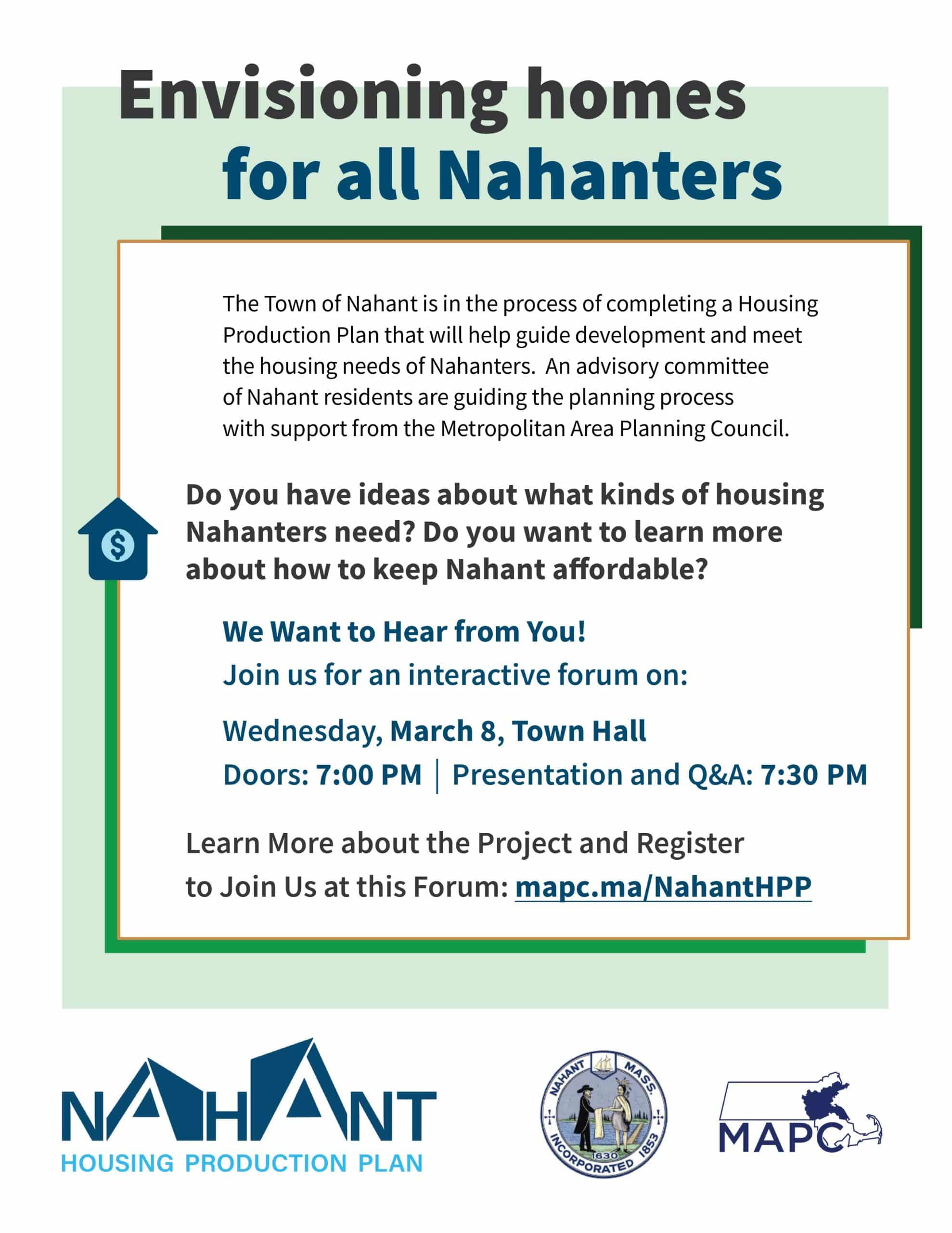 Town of Nahant, Massachusetts Official site